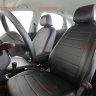 Авточехлы VW- Polo Sd деленная 40\60 с 2010 (Аригон) чер+чер