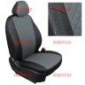 Авточехлы VW- Polo Sd деленная 40\60 с 2010 (Ромб) чер+сер Авточехлы VW- Polo Sd деленная 40\60 с 2010 (Ромб) чер+сер