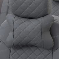 Автомобильные подушки под шею АВТОПИЛОТ (РОМБ) сер+сер Автомобильные подушки под шею АВТОПИЛОТ (РОМБ) сер+сер