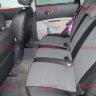 Авточехлы NISSAN-Qashqai 2007-2014 (Аригон) чер+тем.сер
