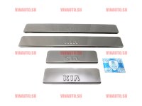 Накладки на пороги KIA Rio 2013 Накладки на пороги KIA Rio 2013