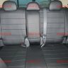 Авточехлы NISSAN- Tiida Hb 2004-2014 (Аригон) чер+чер