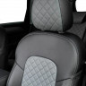 Авточехлы HAVAL M6 с 2021- (Ромб) чер+сер Авточехлы HAVAL M6 с 2021- (Ромб) чер+сер