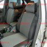 Авточехлы CHEVROLET-Lacetti / Ravon Gentra (Ромб) чер+сер