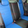 Авточехлы KIA-Rio 3 Sd 40\60 с 2011 (Аригон) чер+синий