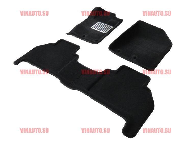 Коврики салона текст. 3D euro-std LEXUS LX 570 (2012-) (с креп.)/EM3D005140