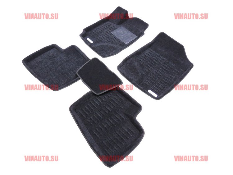 Коврики салона текст.KIA Cerato II 2009-2013 Satori черные/SI0200157 Коврики салона текст.KIA Cerato II 2009-2013 Satori черные/SI0200157