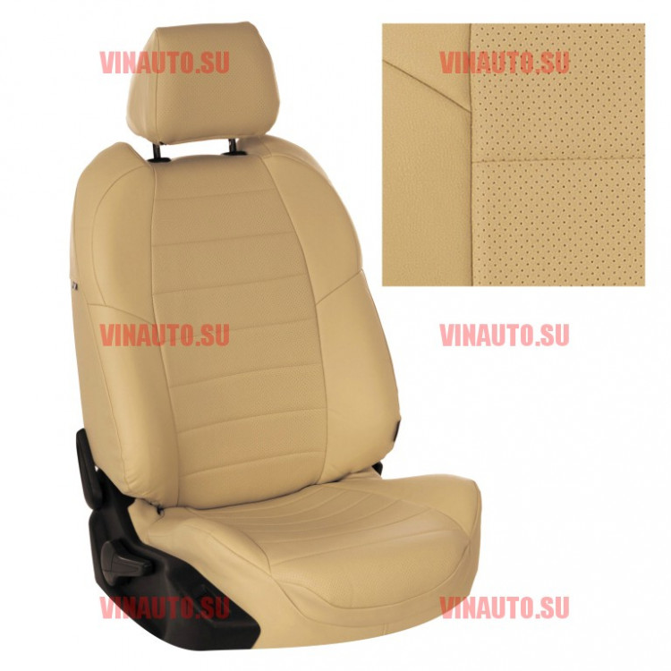 Авточехлы NISSAN-X-Trail T-32 с 15- (Аригон) беж+беж