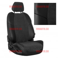 Авточехлы NISSAN-X-Trail T-32 с 15- (Велюр) чер+чер Авточехлы NISSAN-X-Trail T-32 с 15- (Велюр) чер+чер