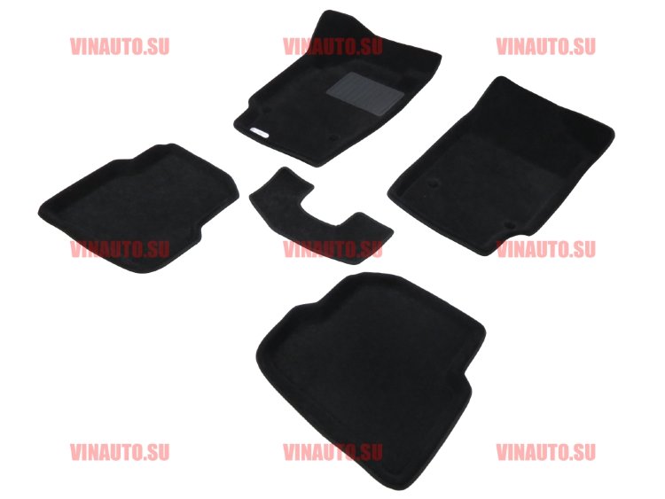 Коврики салона текст. 3D euro-std VOLKSWAGEN Polo SD/HB (2010-) (EMC3D) Original/EMC3D005416