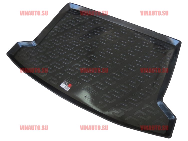 L.Locker/Коврик в багажник KIA Rio X-Line хетчбек (17-) (пластик)/0103012000