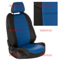 Авточехлы ВАЗ-2111-12 Priora Hb классика (Аригон) чер+синий