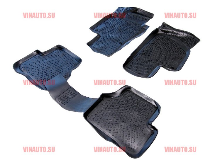 L.Locker/Коврики в салон 3D Volkswagen Passat B6 (05-)/0201010201
