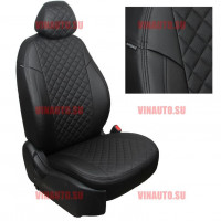 Авточехлы VW- Passat B-6-7 Sd (TrendLine) 2005-2015 (Ромб) чер+чер Авточехлы VW- Passat B-6-7 Sd (TrendLine) 2005-2015 (Ромб) чер+чер