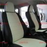 Авточехлы TOYOTA-RAV-4 с 2013 (Аригон) чер+белый