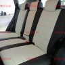 Авточехлы TOYOTA-RAV-4 с 2013 (Аригон) чер+белый