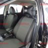 Авточехлы NISSAN-X-Trail T-32 с 15- (Аригон) чер+тем.сер