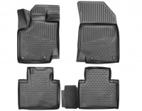 NOVLINE/Коврики в салон 3D GEELY Atlas Pro 2021-/ELEMENT3DAN0177210K