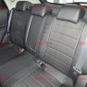 Авточехлы NISSAN-Qashqai 2007-2014 (Аригон) чер+чер