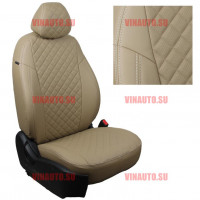 Авточехлы SKODA-Rapid 40\60 с 14-\VW Polo c 20- (без заднего подлокотника) (Ромб) тем.беж+тем.беж Авточехлы SKODA-Rapid 40\60 с 14-\VW Polo c 20- (без заднего подлокотника) (Ромб) тем.беж+тем.беж