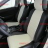 Авточехлы MAZDA- CX-5 Touring\Active\Supreme 2011- (Аригон) чер+белый