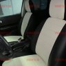 Авточехлы NISSAN-Qashqai 2007-2014 (Аригон) чер+бел