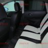 Авточехлы NISSAN-Qashqai 2007-2014 (Аригон) чер+бел