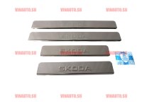 Накладки на пороги SKODA Fabia, Octavia A5, Roomster Накладки на пороги SKODA Fabia, Octavia A5, Roomster