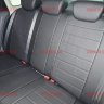 Авточехлы NISSAN-Almera III (G15) сплошная с 2012- (Аригон) чер+чер