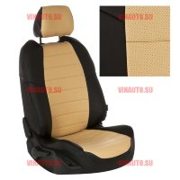 Авточехлы VW Sharan 7 мест 00-05 (Аригон) чер+беж
