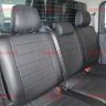 Авточехлы VW- Amarok с 10 (Аригон) чер+чер