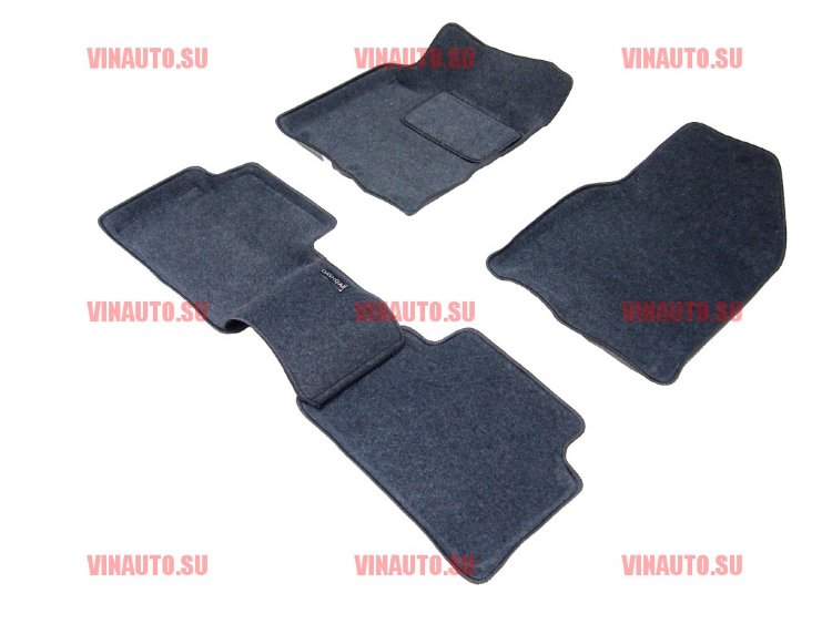 Коврики в салон 3D/NISSAN-Qashqai 2007-2014