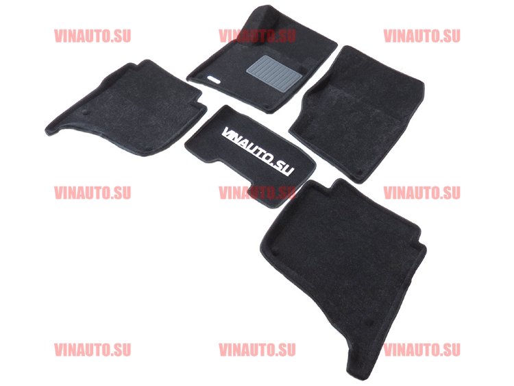 Коврики салона текст. 3D euro-std PORSCHE Cayenne (2010-)/VOLKSWAGEN Touareg (2010-)/EMC3D004101