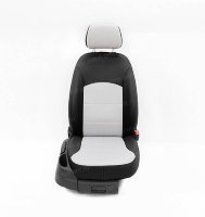 АВТОФРАНТ/Авточехлы FORD Fiesta 2015- (Аригон) чер+бел