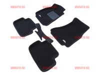 Коврики салона текст.Audi A4 2008 (B8)/Audi A5 2009 Liftback LINER 3D Lux черные