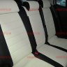 Авточехлы MAZDA- -3 Hb 2004-2009 / Sd 2004-2013 (Аригон) чер+бел Авточехлы MAZDA- -3 Hb 2004-2009 / Sd 2004-2013 (Аригон) чер+бел