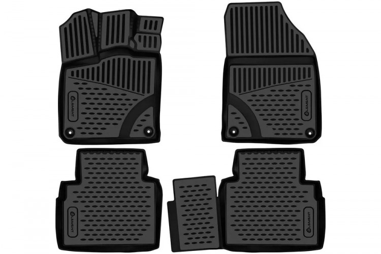 NOVLINE/Коврики в салон 3D GEELY Cityray 2024-/ELEMENT3DAN0951210K